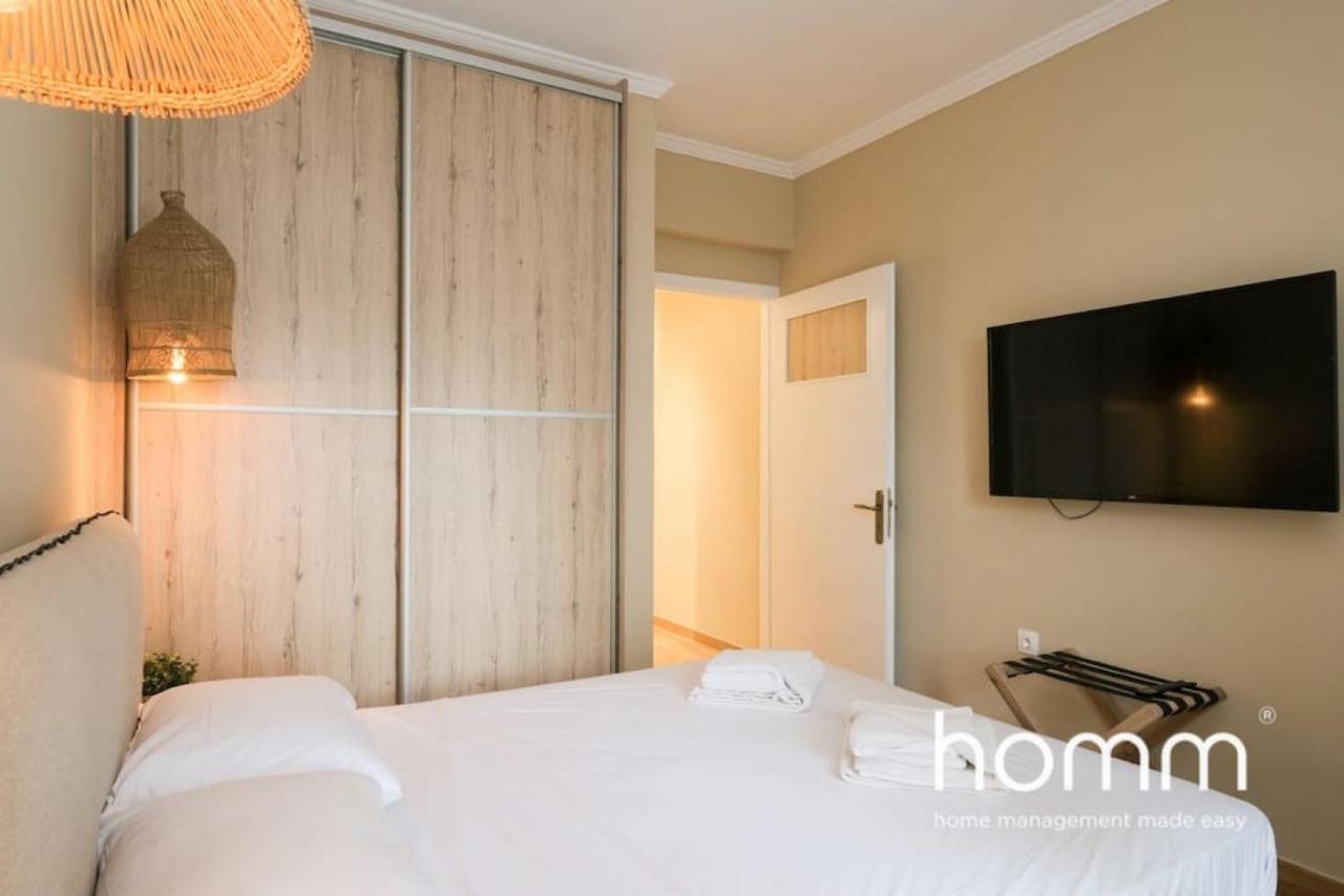 Athens Riviera Homm Flat 4 Min Walk From Beach, Thiseos Str エクステリア 写真