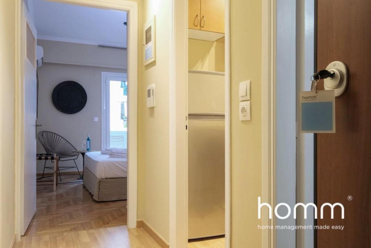 Athens Riviera Homm Flat 4 Min Walk From Beach, Thiseos Str エクステリア 写真