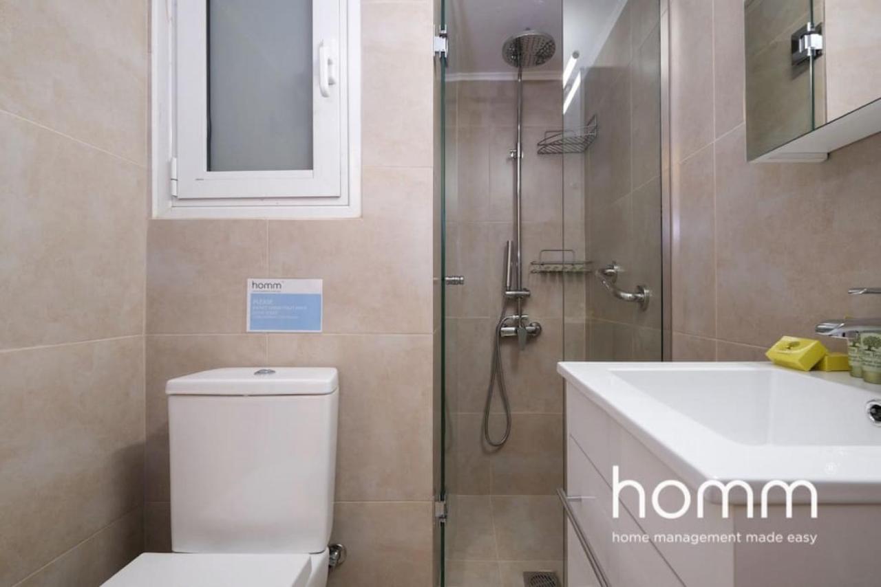Athens Riviera Homm Flat 4 Min Walk From Beach, Thiseos Str エクステリア 写真