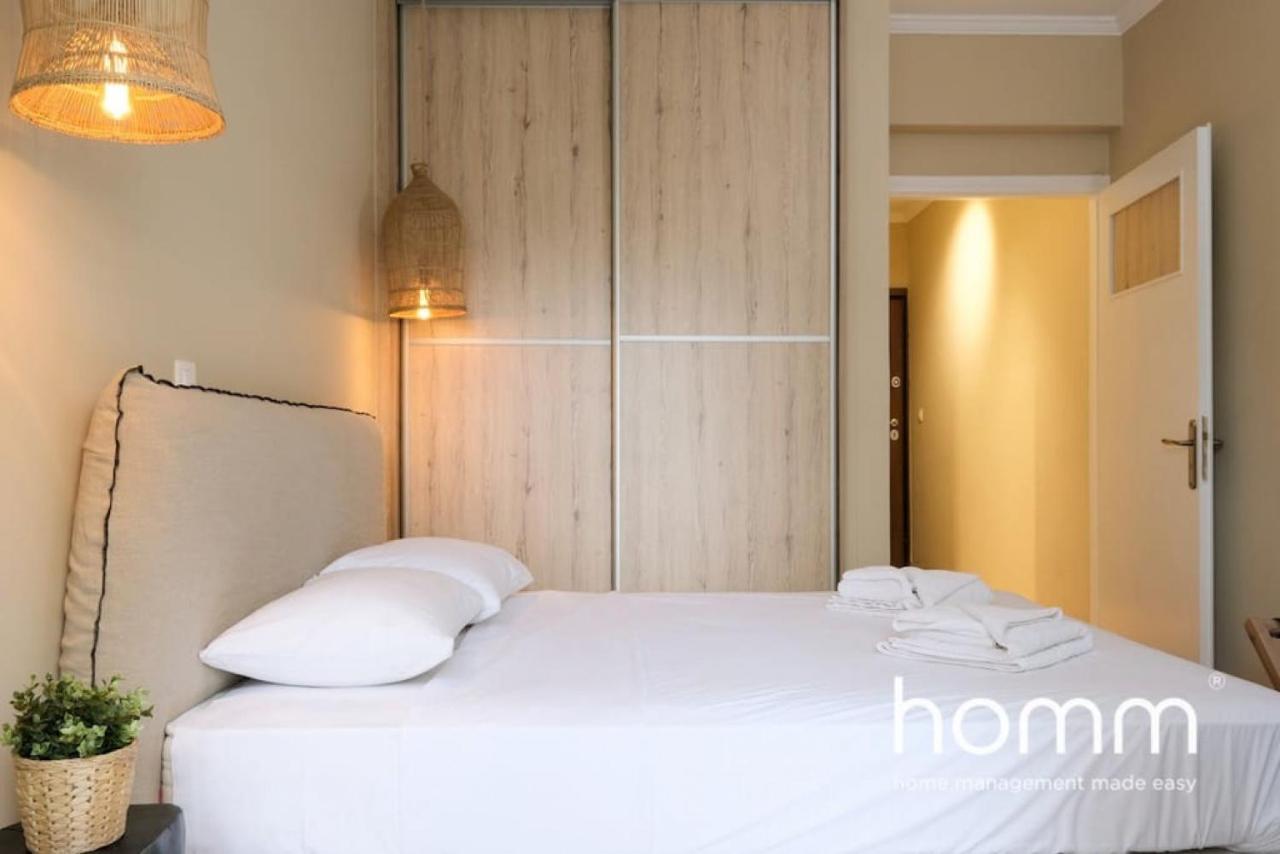 Athens Riviera Homm Flat 4 Min Walk From Beach, Thiseos Str エクステリア 写真