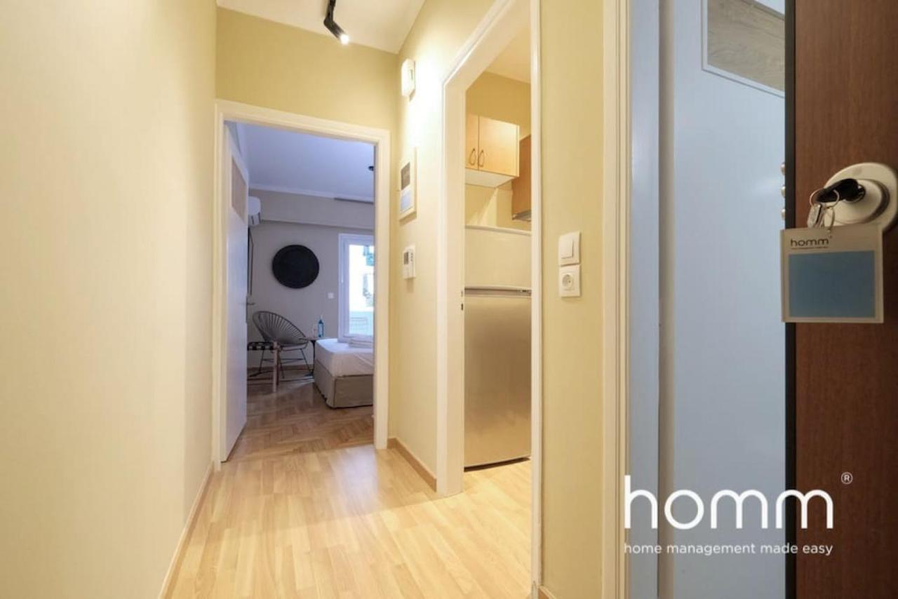 Athens Riviera Homm Flat 4 Min Walk From Beach, Thiseos Str エクステリア 写真